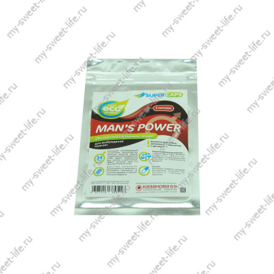 БАД для мужчин для повышения потенции Man's Power (2 капсулы) (badpotMPow2k)