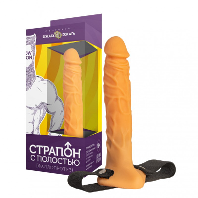 ФАЛЛОПРОТЕЗ (с полостью) L 200mm D 43mm (1005-09 CD DD)