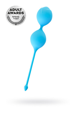 Вагинальные шарики TOYFA A-Toys Trot, силикон, голубой, 19,5 см (0T-00009602)