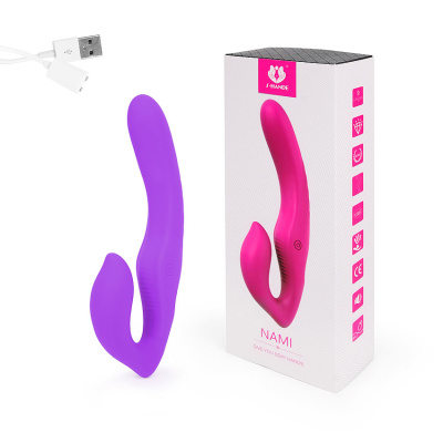 ВИБРОМАССАЖЁР 9 режимов вибрации, L 120 мм D 32 мм, цвет фиолетовый (SHD-S125)